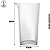 Copo de Vidro C/Bico 600ml - (Unidade) - Imagem 2
