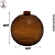 Potiche Bola Drop Âmbar 150ml - (UN) - Imagem 2