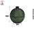 Potiche Bola Diamond Verde 80ml - (UN) - Imagem 2