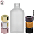 Vidro 350ml York Fosco com Tampa Difusor - (UN) - Imagem 1