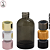 Vidro 200ml York Fumê com Tampa Difusor - (UN) - Imagem 1