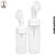 Frasco Espumador Skin Care Cristal  - 100ml e 200ml - (UND) - Imagem 1