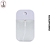 Frasco Flat 50ml Cristal - C/Tampa Spray Branca (UND) - Imagem 1