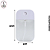 Frasco Flat 50ml Cristal - C/Tampa Spray Branca (UND) - Imagem 2