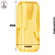 Bandeja Pinus Retangular 12,5x27x1 - (UN) - Imagem 2