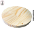Bandeja Pinus Redonda 20x20 - (UN) - Imagem 1