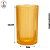 Copo Long Drink Âmbar Graffiato - 420ml - Imagem 2