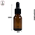 Vidro Âmbar 20ml com Tampa Cânula Preta - (UN) - Imagem 2