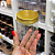 Pote Plástico 200ml - Com Tampa Alumínio Dourado - Imagem 3