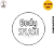 Etiqueta Body Splash Vinil 5x9 Cartela c/10un - Imagem 1