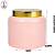 Pote Plástico Rosa c/Tampa Dourada - 1 Litro - Imagem 2