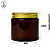 Pote Creme Âmbar C/Tampa Alumínio - 300ml - Imagem 2