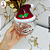 Pote de Vidro Natalino c/Tampa Gorro - 200ml (UN) - Imagem 3