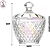 Potiche de Vidro Nobre Furta Cor - 150ml - Imagem 2