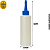 Kit 100 Frascos 100ML Perolado c/Tampa Bico Aplicador | Promoção Yellow Friday - Imagem 2