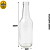 Kit 25 Garrafas Long Neck c/Rosca - 300ml - Imagem 2