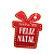 TAG DECORATIVA FELIZ NATAL C/20 UND - Imagem 1