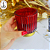 Porta Vela de Vidro Decor 150ml Vermelho - Imagem 5