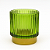 Porta Vela de Vidro Decor 150ml Verde - Imagem 1
