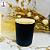 Pote p/Vela 210ml Preto Fosco - (UN) - Imagem 3