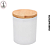 Pote p/Vela 210ml Branco Fosco - (UN) - Imagem 1