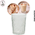 Copo de Vidro c/Detalhes - 220ml (UN) - Imagem 1