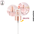 Válvula Spray Semi Luxo Rose R.:24/410 - (UN) - Imagem 1