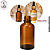 Vidro Âmbar 30ml Rosca 18/410 - (UN) - Imagem 1