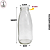 Garrafa de Vidro 300ml - Rosca 38mm (UN) - Imagem 3