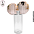 Frasco Pet Transparente 250ml Alto - Rosca 24/410 - Imagem 1