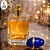 Porta Perfume 100ml My Way Tampa Azul c/Dourado - (UN) - Imagem 2