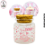 Pote de Vidro Baby Rosa C/Tampa Rolha - 60ml - Imagem 1