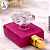 Porta Perfume 30ml Vidro Fosco Pink c/ Tampa T – (UN) - Imagem 2