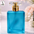 Porta Perfume 50ml Vidro Fosco Azul c/ Tampa T – (UN) - Imagem 2