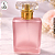 Porta Perfume 50ml Vidro Fosco Rosa c/ Tampa T – (UN) - Imagem 2
