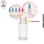 Vidro Flaconete 5ml c/Rosca R.: 13/410 - (UN) - Imagem 1