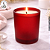 Copo de Vidro Para Vela 200ml Vermelho Fosco - (UN) - Imagem 2