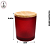 Copo de Vidro Para Vela 200ml Vermelho Fosco - (UN) - Imagem 3