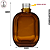Vidro Amber 300ml Âmbar - Rosca 28/410 (UN) - Imagem 2