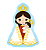 Naninha Sublimada - Nossa Senhora de Nazaré - Imagem 1