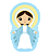 Naninha Sublimada - Virgem Maria - Imagem 1