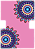 Necessaire Trapézio - Mandala - Imagem 1