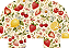 Porta Caneca - Flores & Frutas - Imagem 6