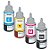 KIT 4 CORES DE TINTAS REFIL COLORIDAS PARA EPSON (100ML/COR) - Imagem 1