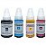 KIT DE 4 TINTAS COMPATIVEIS CANON - MAGENTA 70ML, CIANO 70ML, AMARELO 70ML E PRETO 135ML - Imagem 1
