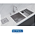 Cuba Gourmet Pia Inox Tamanho 40x50 cm Ecosul - Imagem 5