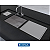 Calha Gourmet Inox Tamanho 40x50 cm + Tampa Ecosul - Imagem 3