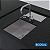 Calha Gourmet Escorredor Inox Tamanho 19x38 + Tampa - Imagem 4