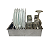 Calha Acessório Para Cuba Ecosul Aço Inox 304 - Imagem 5