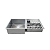 Cuba com Calha 44x84 + Tampa Inox - Imagem 2